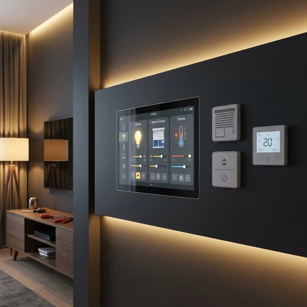 Installation domotique villa